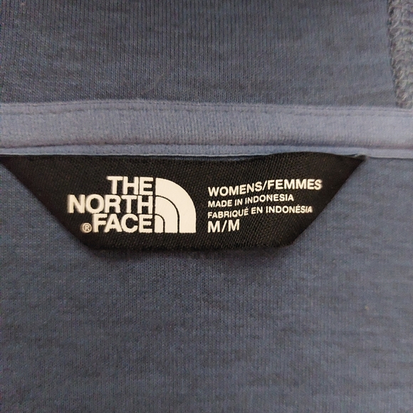 The North Face Artic Vest Womans Medium Blue Peach logo - Picture 4 of 4